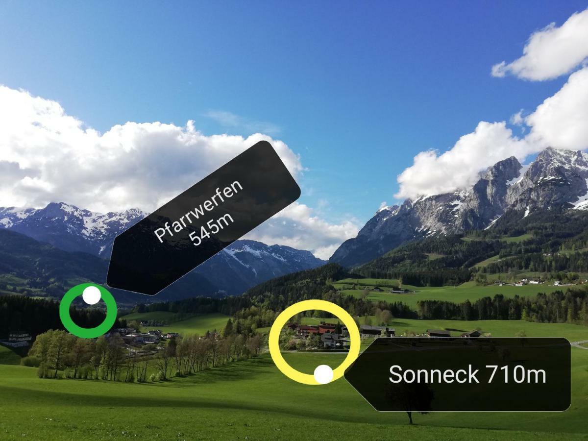 Sonneck Pension Pfarrwerfen Bagian luar foto